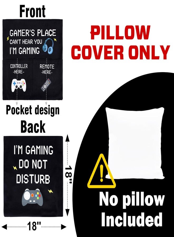 GOAUS Gamer Gifts Set, Gaming Socks, 20 oz Tumbler, Pillow Cover 18x18 inch, Necklace, Bracelet, Gift Card for Teen Boys Men Teenagers Him - Image 2